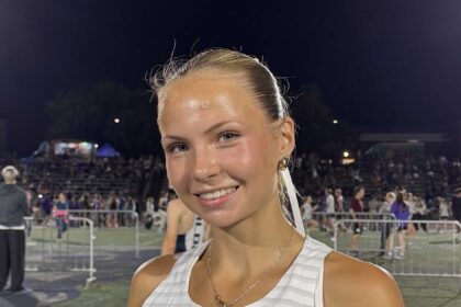 Ellery Lincoln recorded the fastest U.S. high school girls mile time of 2026.