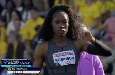 Jamaica’s Robinson Earns Podium Finish at 2026 Diamond League Stockholm