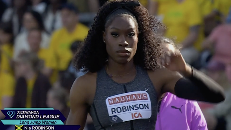Jamaica’s Robinson Earns Podium Finish at 2026 Diamond League Stockholm