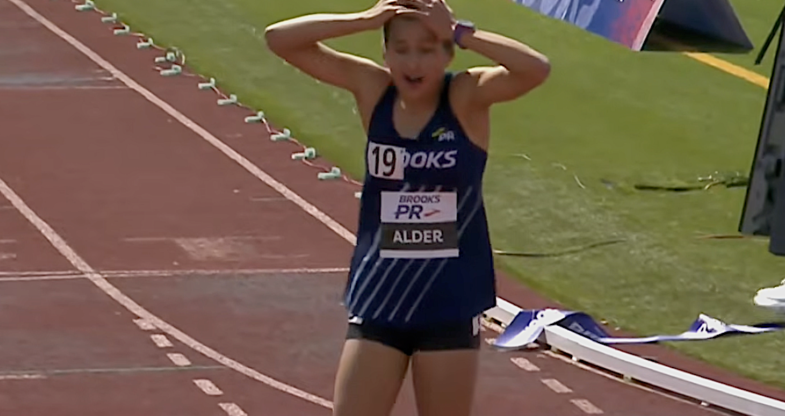 Angelina Alder's Historic Run at Brooks PR Invitational