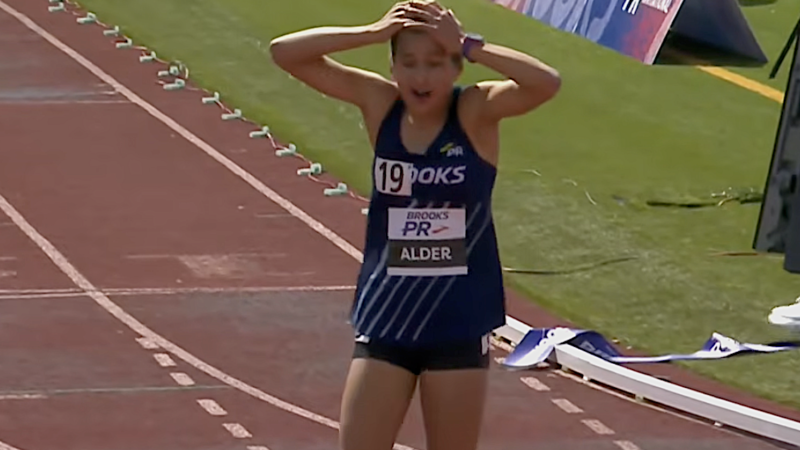 Angelina Alder, 13, Makes Brooks PR Invitational History