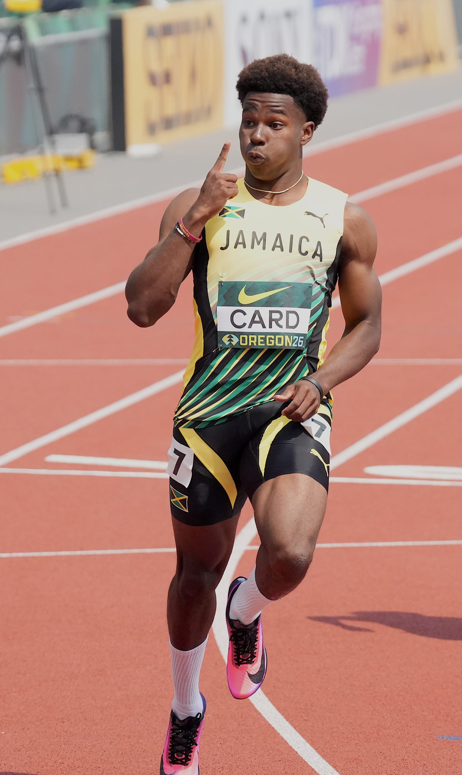 Jamaica and Team USA clash in explosive 100m sprints