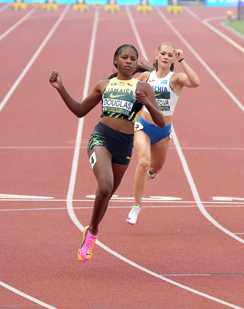 Shanoya Douglas cruises into the women's 100m final after another composed performance at the World U20 Championships in Eugene. The Jamaican sprint star remains firmly on course for gold.