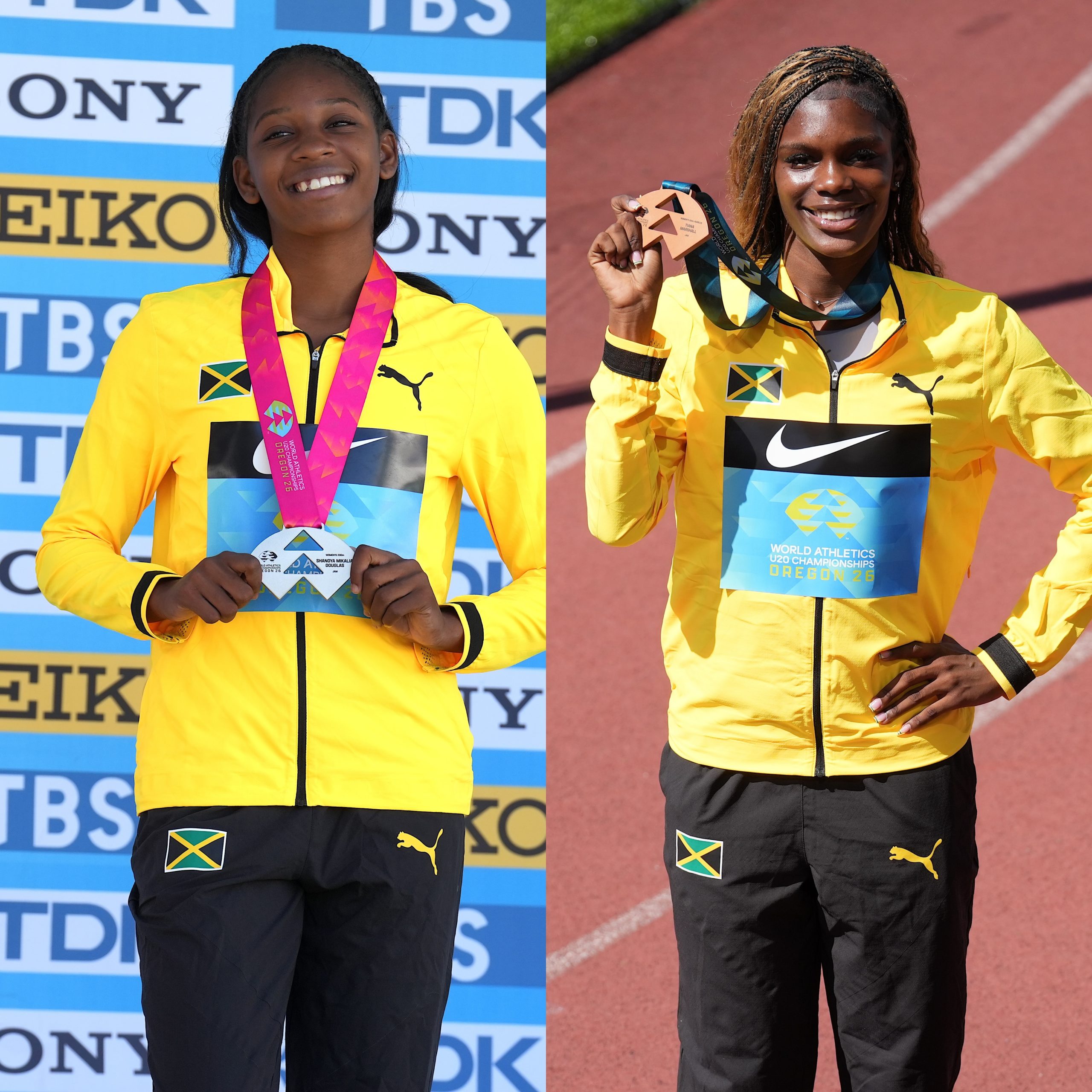 Douglas, Marshall Add to Jamaica’s Medal Haul on Day 4 at World U20 Championships