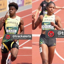 Shanoya Douglas, Gary Card Lead Jamaica’s Charge at World Athletics U20 Championships